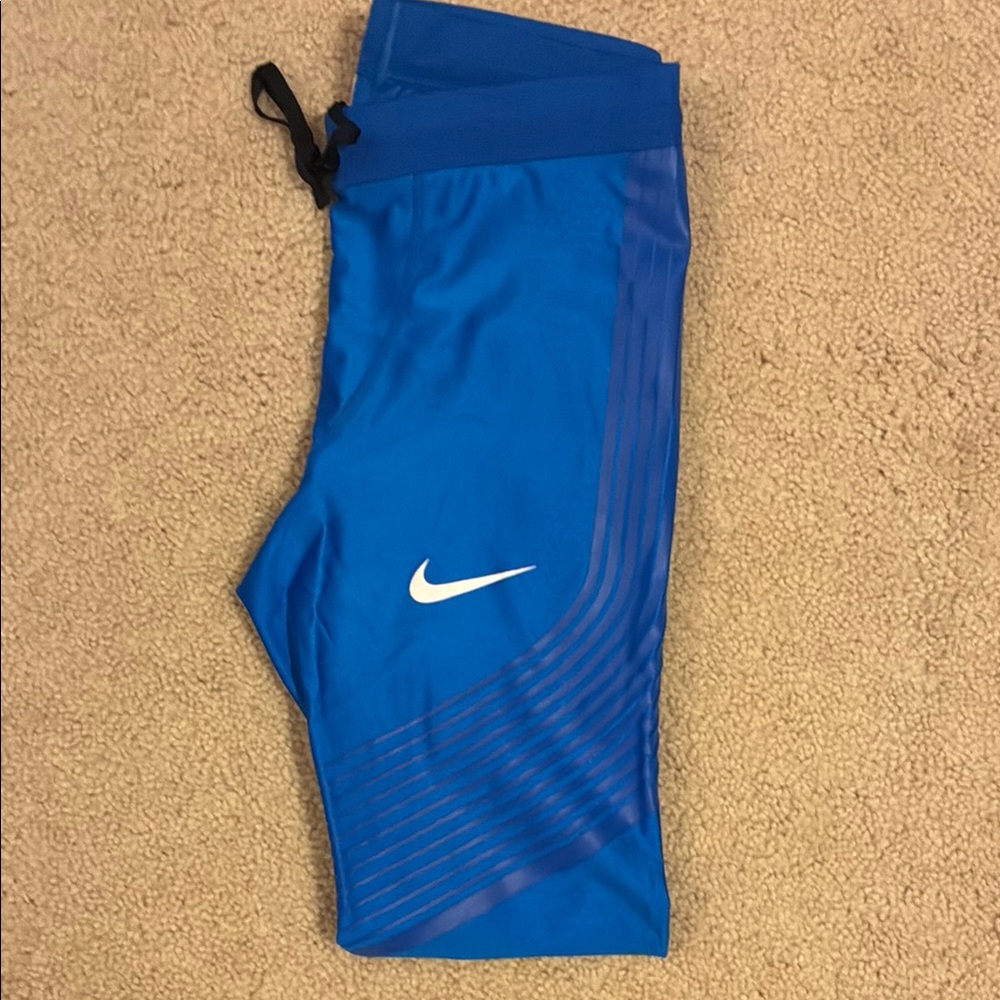 Nike Pro Elite Royal Blue Tights